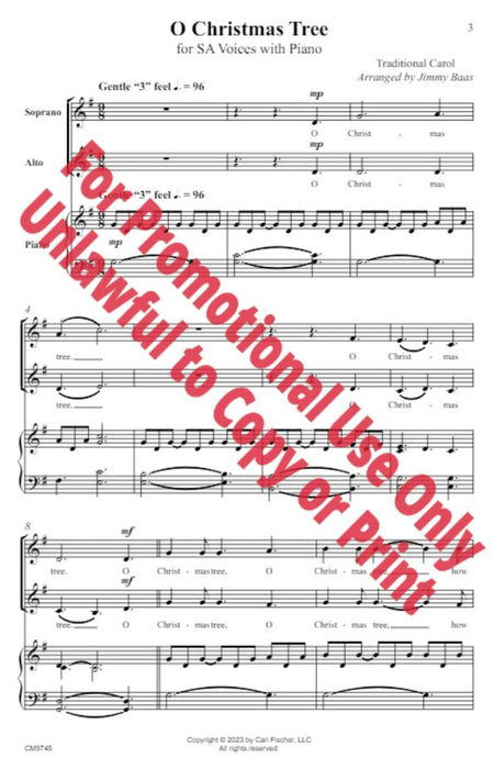 O Christmas Tree G major