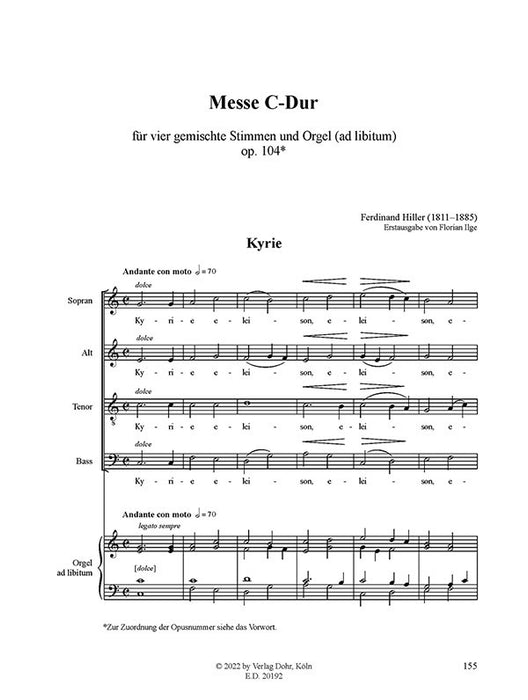 Masses Volume 1 43 43 Denkmäler rheinischer Musik
