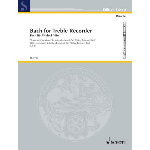 Bach for Treble Recorder