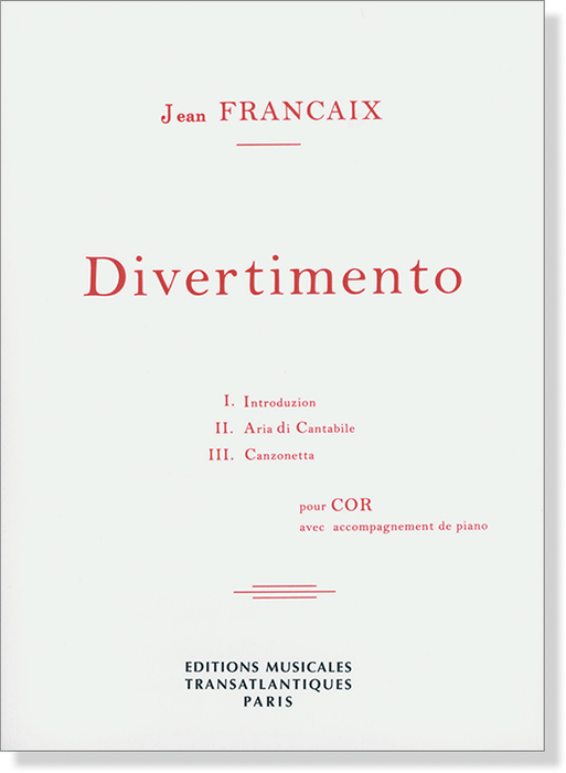 Divertimento for Horn and Piano
