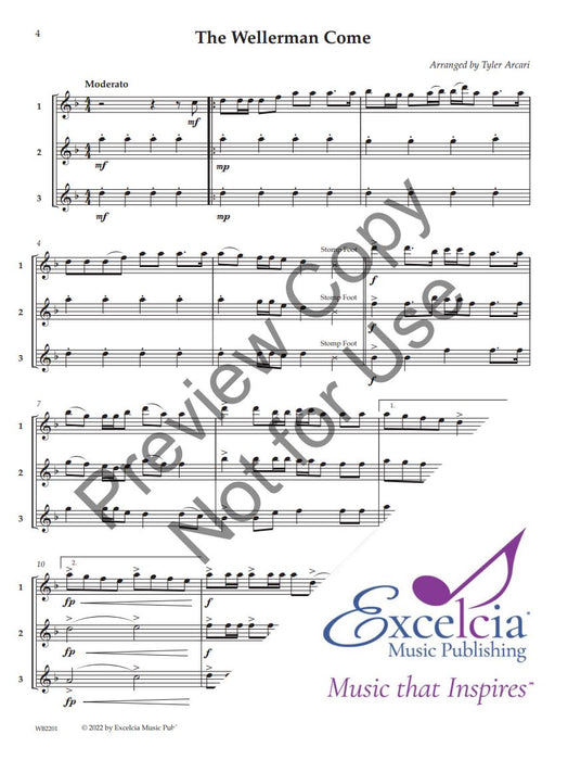 Adaptable Sea Shanties 16 Trios for Any Wind & Percussion Instruments