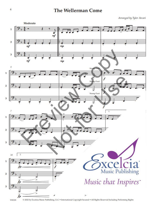 Adaptable Sea Shanties 16 Trios for Any Wind & Percussion Instruments