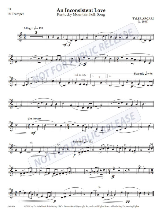 Accessible Solo Repertoire for Bb Trumpet 18 Festival Solos with Piano