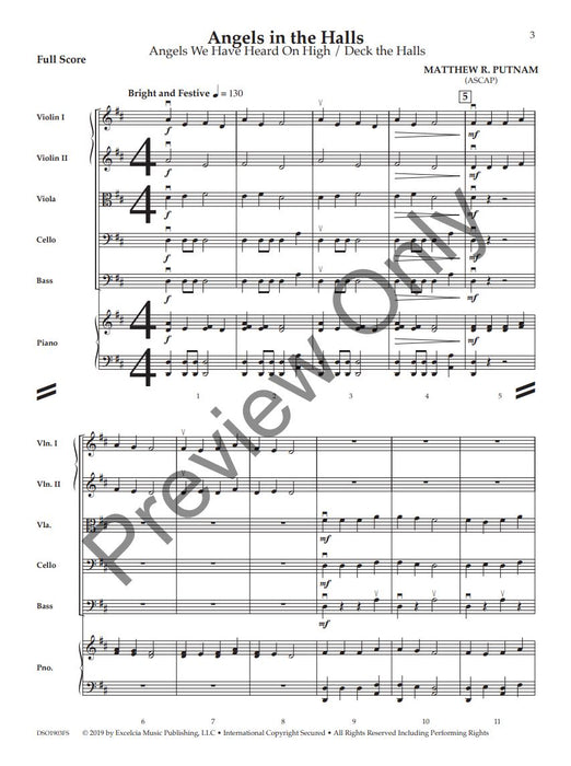 Angels in the Halls Angels We Have Heard on High / Deck the Halls