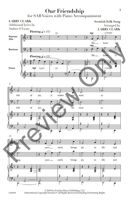 Our Friendship Scottish Folk Song