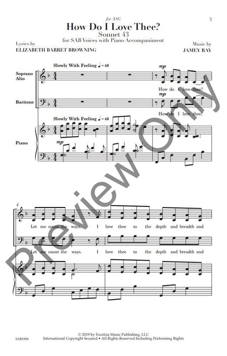 How Do I Love Thee? Sonnet 43