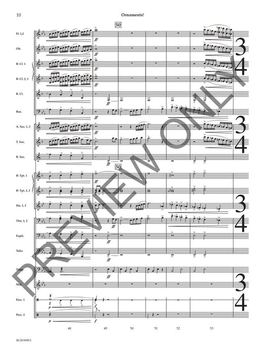 Ornaments! A Christmas Fanfare