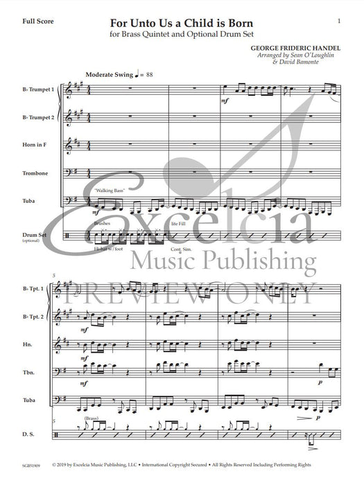 For Unto Us a Child Is Born