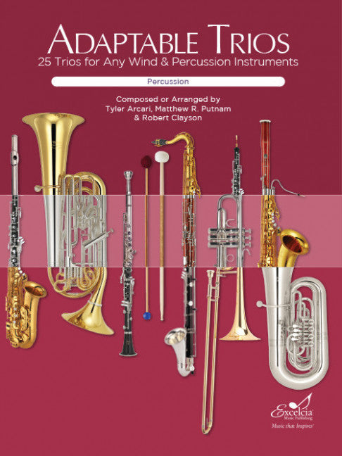 Adaptable Trios 25 Trios for Any Wind & Percussion Instruments