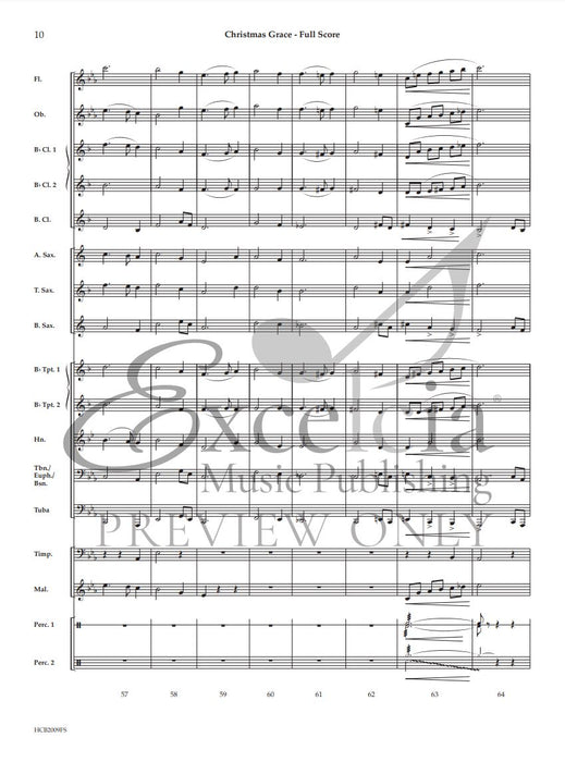 Christmas Grace Silent Night, Away in a Manger, Greensleeves, Amazing Grace