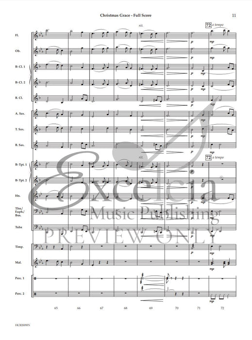 Christmas Grace Silent Night, Away in a Manger, Greensleeves, Amazing Grace