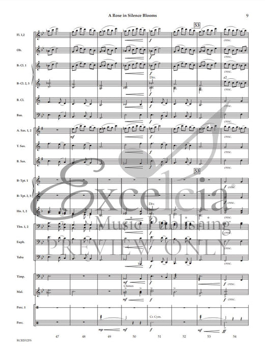 A Rose in Silence Blooms A Fantasy on Low How a Rose E'er Blooming, and Silent Night Traditional