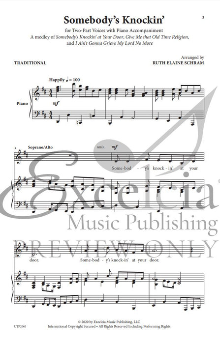 Somebody’s Knockin’ Traditional