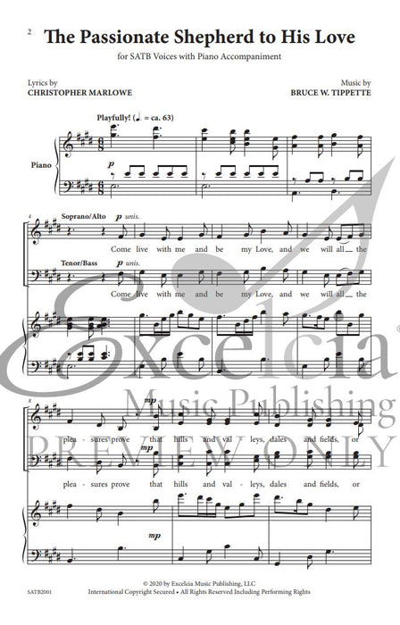 The Passionate Shepherd to His Love