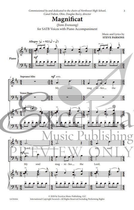 Magnificat from Evensong