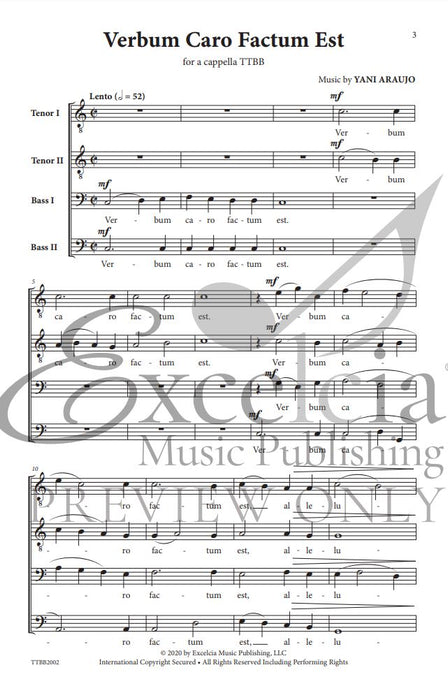 Verbum Caro Factum Est