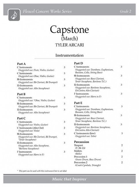Capstone March