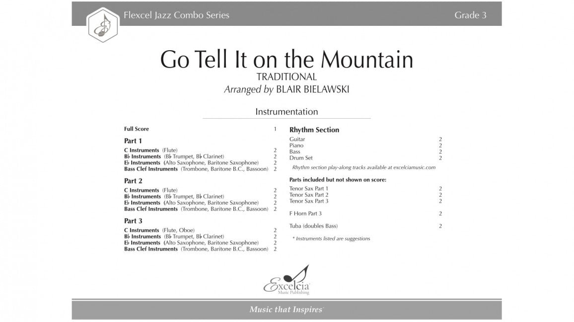 Go Tell It on the Mountain Traditional