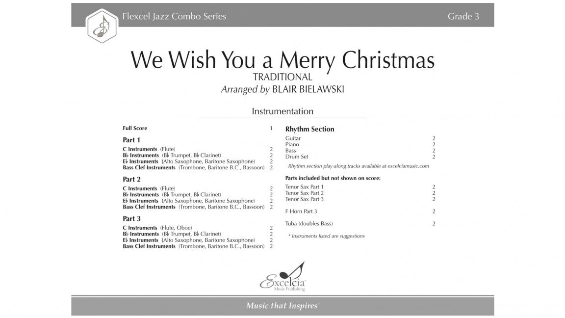 We Wish You a Merry Christmas Traditional