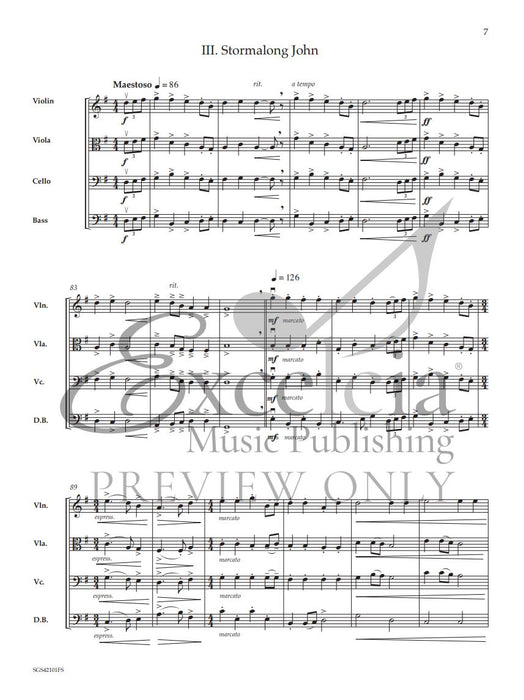 Sea Shanty Saga Four Sea Shanties for String Quartet