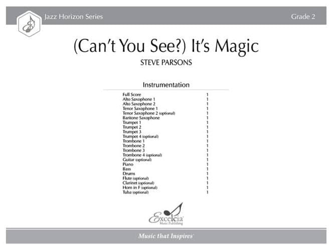 (Can’t You See?) It’s Magic