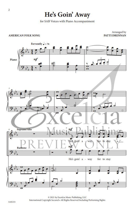 He’s Goin’ Away American Folk Song