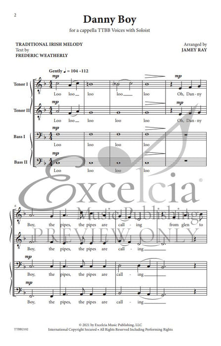 Danny Boy Traditional Irish Melody