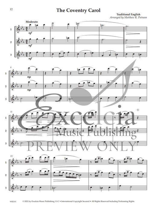 Adaptable Trios for Christmas 27 Trios for Any Wind and Percussion Instruments