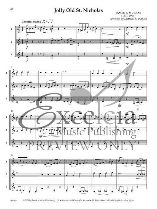 Adaptable Trios for Christmas 27 Trios for Any Wind and Percussion Instruments