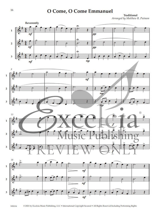 Adaptable Trios for Christmas 27 Trios for Any Wind and Percussion Instruments