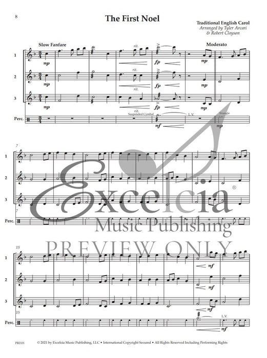 Adaptable Trios for Christmas 27 Trios for Any Wind and Percussion Instruments