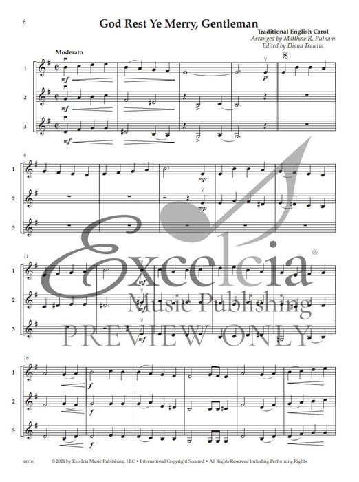 Adaptable Trios for Christmas 27 Trios for Any Three String Instruments