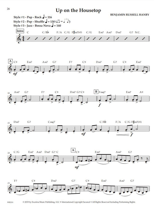 Solo Styles for Christmas - Horn in F 15 Festive Solos in 25+ Different Styles