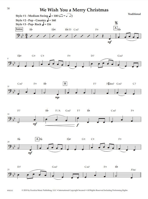 Solo Styles for Christmas - Tuba 15 Festive Solos in 25+ Different Styles