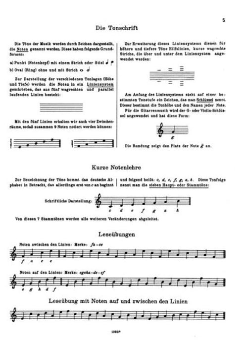 Gitarreschule op. 125 op. 125