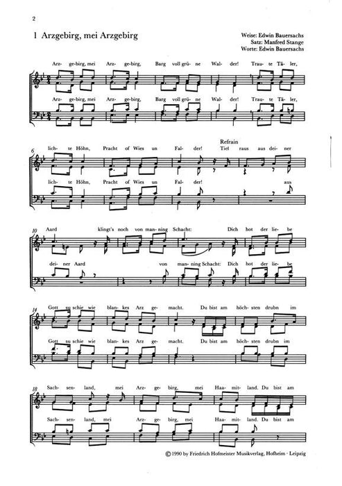 Arzgebirg, mei Arzgebirg Vol. 1 Erzgebirgische Lieder zum Jahreskreis Vol. 1