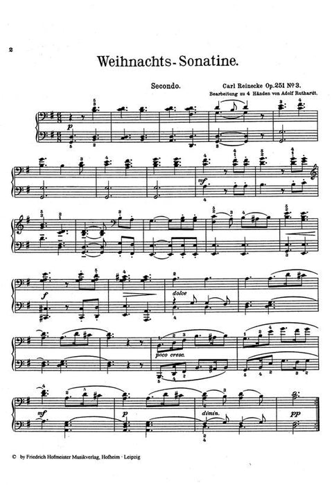 Weihnachts-Sonatine op. 251,3 op. 251,3