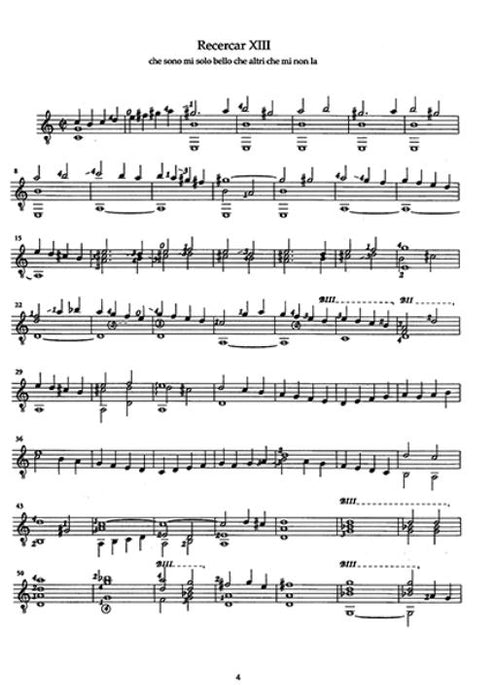 Compositione di meser Aus einer venezianischen Lautentabulatur von 1517