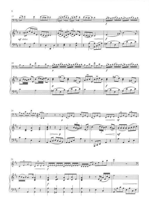 Sonate D-Dur (T38) Nach der Sonate für Kontrabaß und Viola