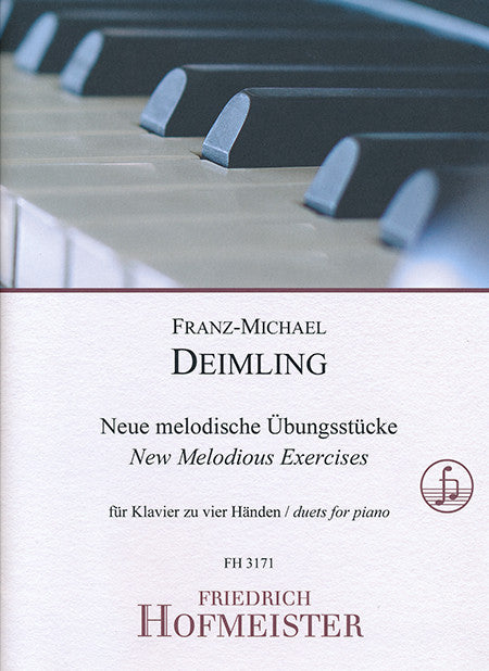 Neue melodische Übungsstücke für Klavier zu 4 Händen
