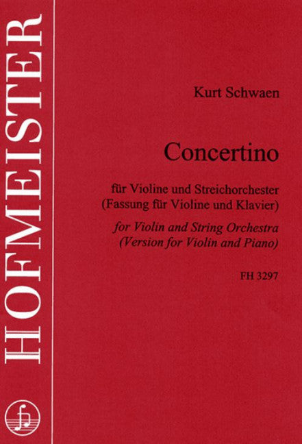 Concertino for Violin and String Orchestra