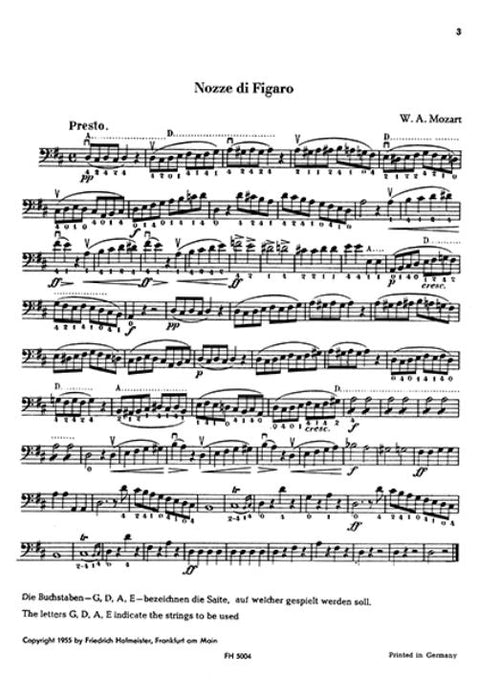 Orchesterstudien für Kontrabass Vol. 4 Vol. 4