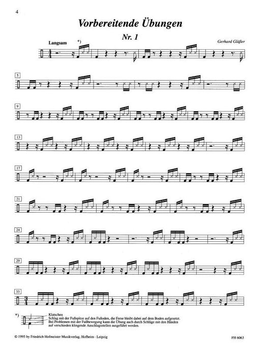 A Little Paradiddle Studien für Kleine Trommel