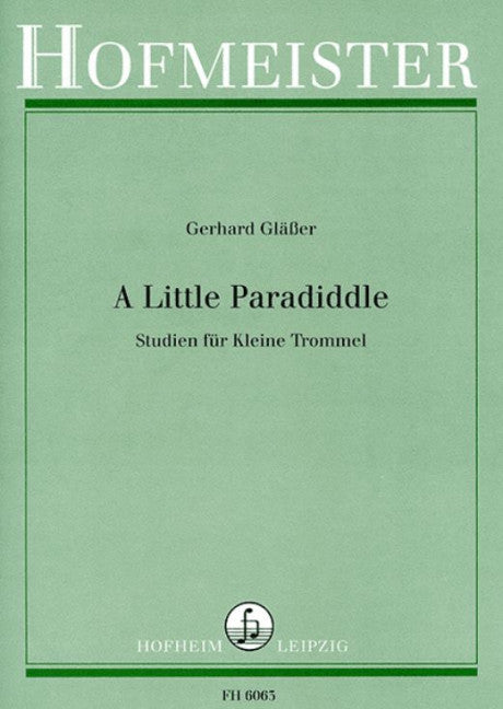 A Little Paradiddle Studien für Kleine Trommel