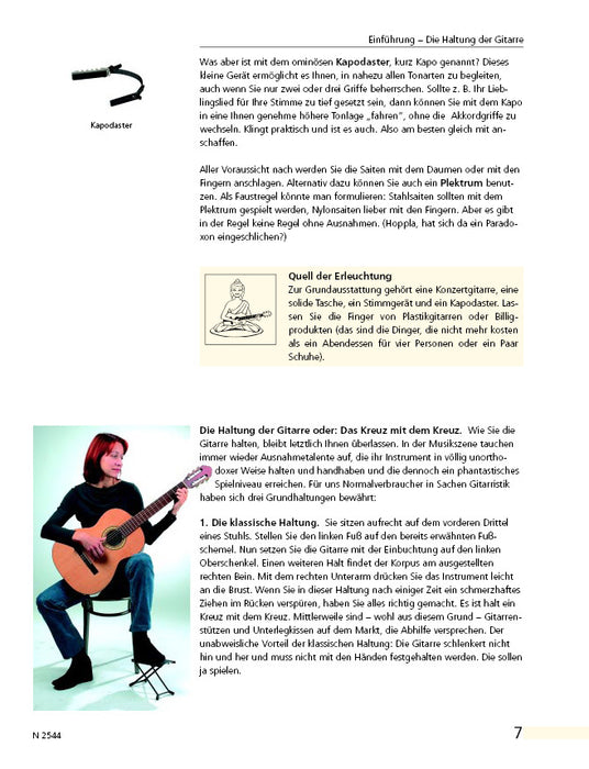 Liedbegleitung für jedermann Der einfachste und schnellste Weg zur Gitarre