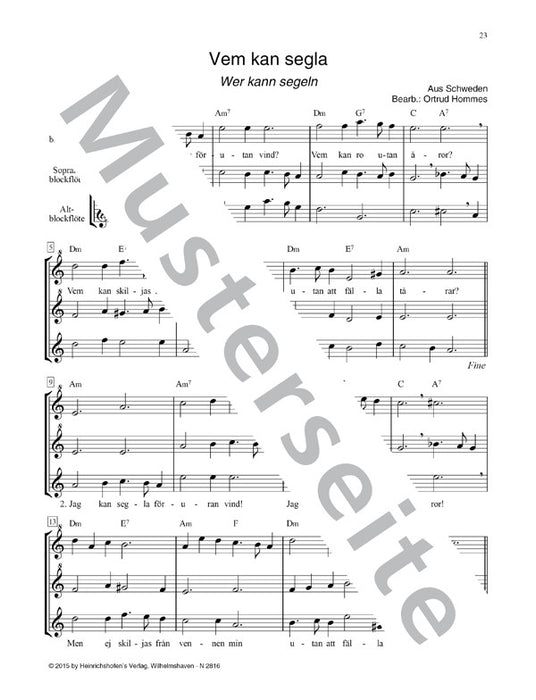 Europareise Lieder aus Europa