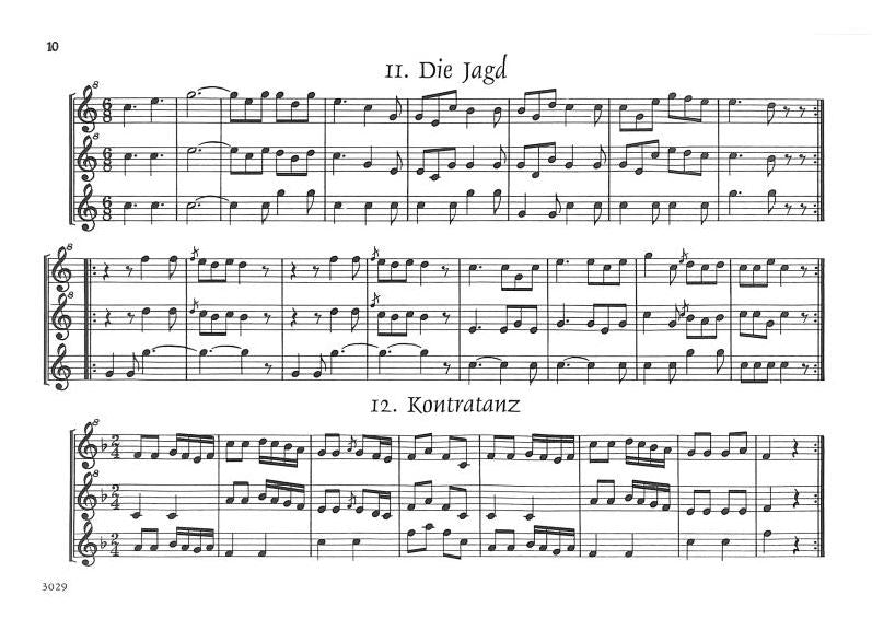 Der junge Mozart Sechzehn kleine Stücke aus W.A. Mozarts Jugendzeit