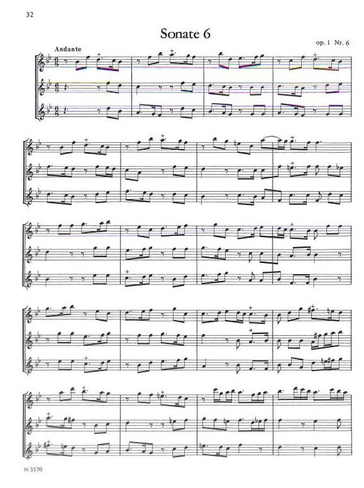 Acht Sonaten aus op. 1