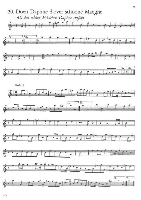 Euterpe oder Die Muse des Flötenspiels, 1644