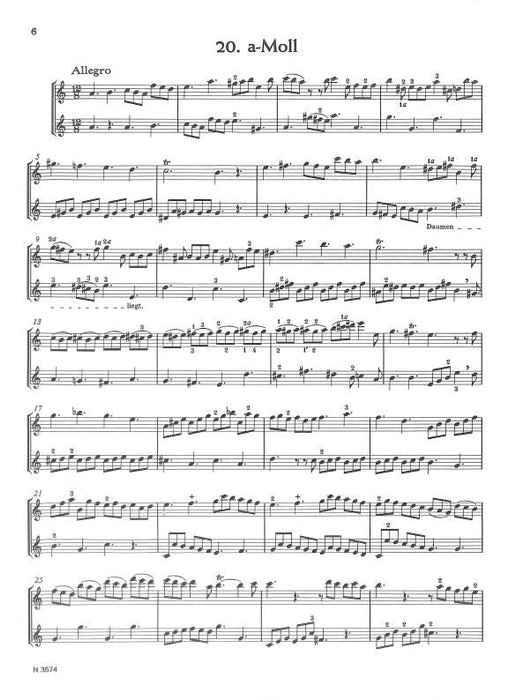 36 Fantasien Vol. 3 Ein methodisches Duettbuch in 4 Teilen Vol. 3